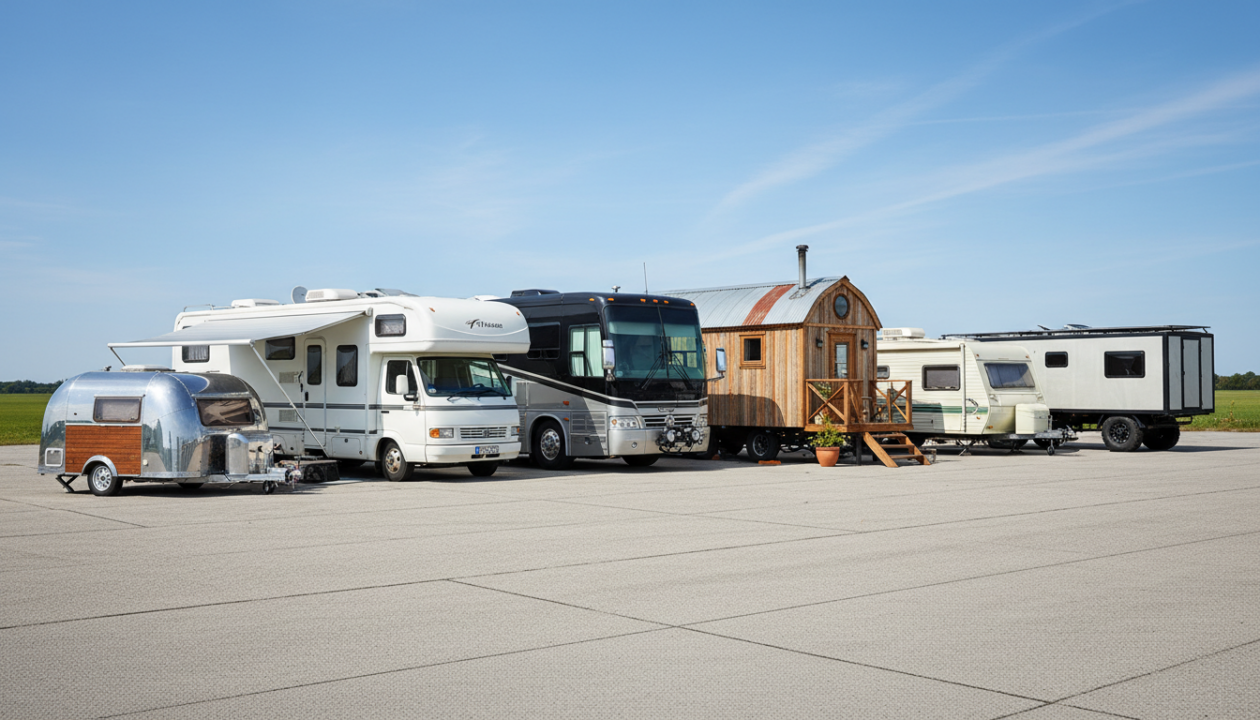 découvrez les fiches techniques complètes avec les poids (ptac) et les dimensions détaillées des habitats mobiles pour bien choisir votre logement nomade.