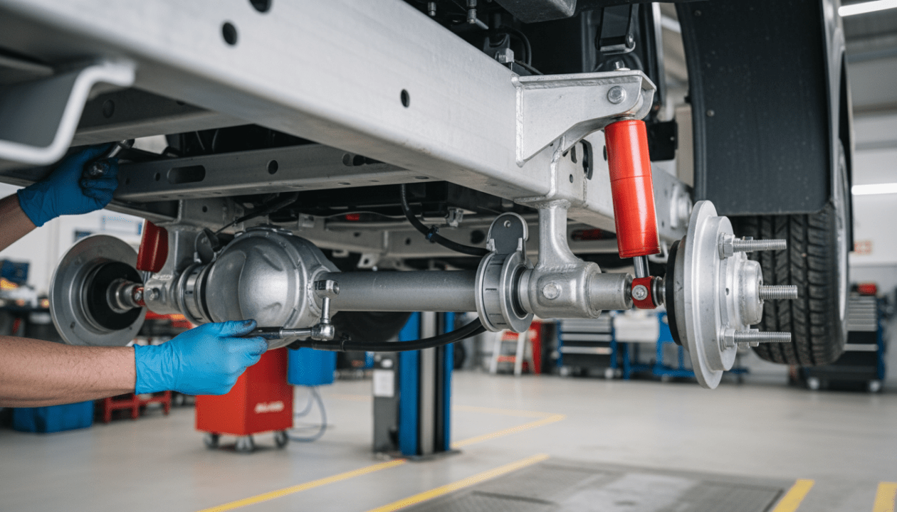 découvrez comment entretenir efficacement votre châssis, essieux alko et amortisseurs pour garantir la sécurité et la performance de votre véhicule.