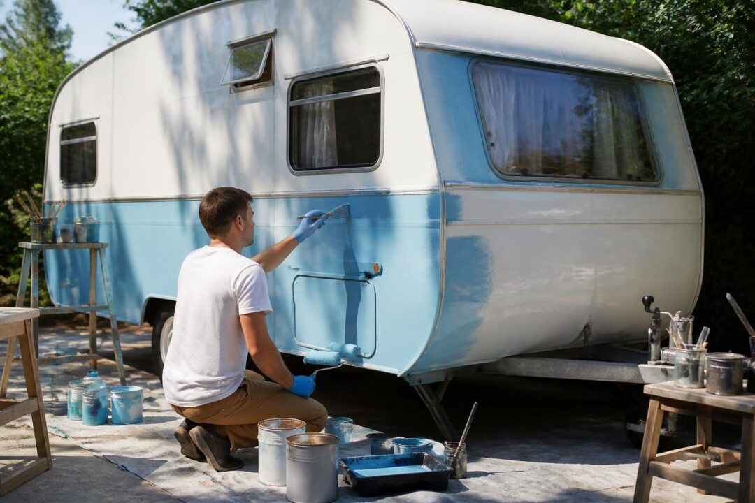 découvrez comment peindre votre caravane vous-même avec une méthode simple et durable, garantissant un résultat qui dure 10 ans.