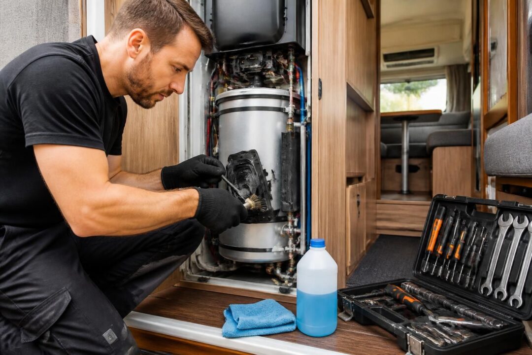 découvrez nos conseils pratiques pour l'entretien, l'hivernage et le dépannage de votre chauffe-eau de camping-car afin d'assurer son bon fonctionnement toute l'année.