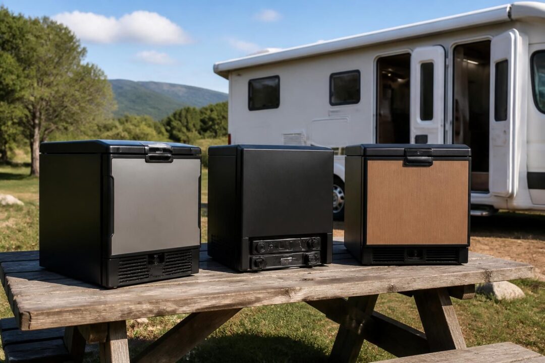 découvrez notre guide complet sur les frigos de camping-car : compression, gaz ou trimixte, trouvez le modèle idéal pour vos voyages en toute sérénité.