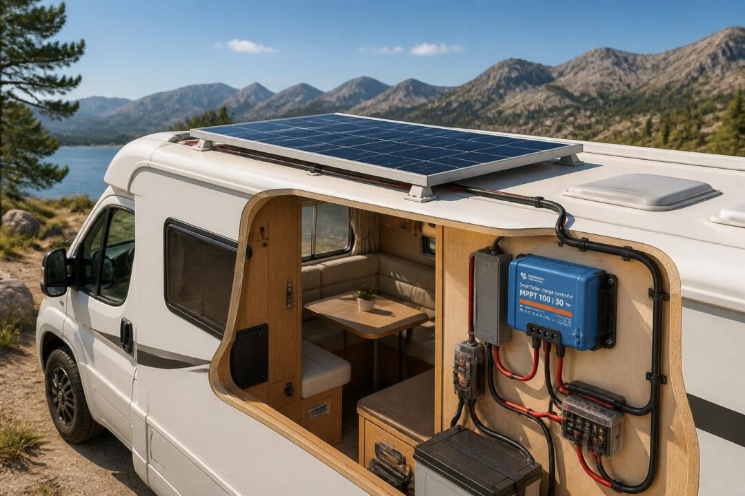 découvrez notre guide complet pour l'installation de panneaux solaires sur camping-car, de la pose à la connexion au régulateur, pour une autonomie énergétique optimale en voyage.