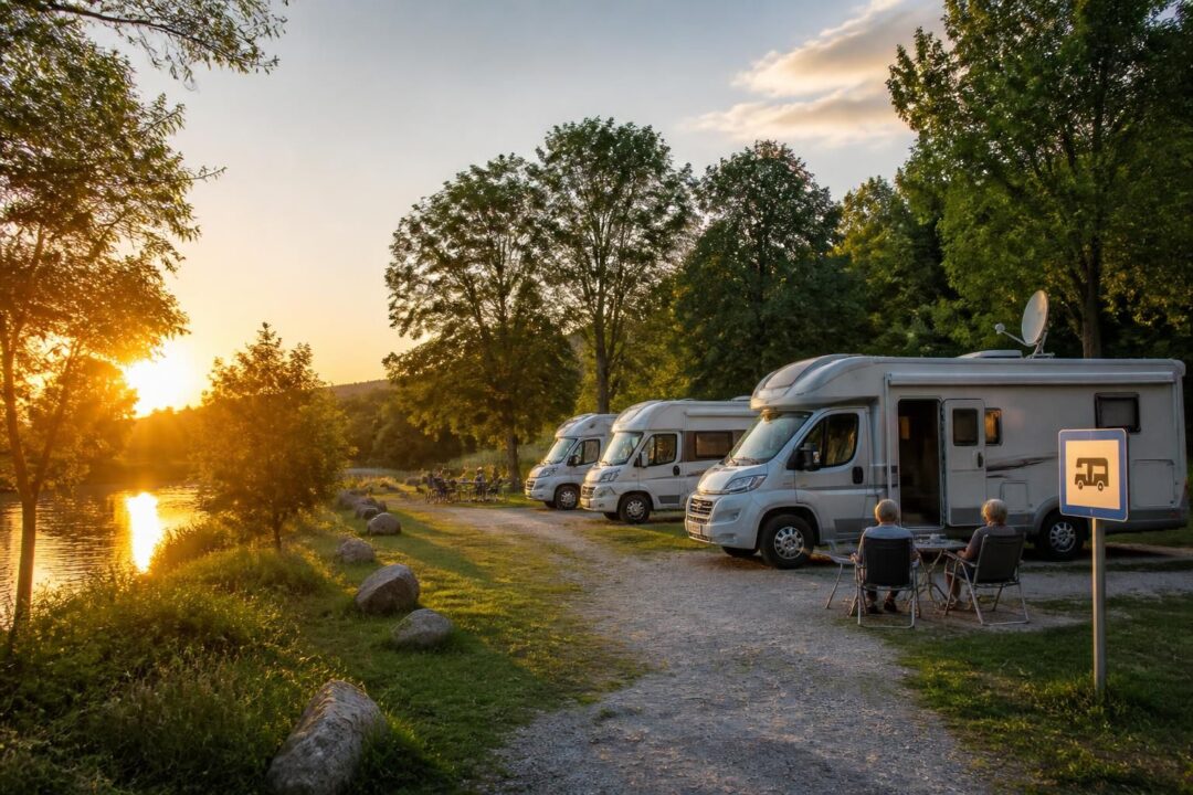 découvrez comment repérer facilement des aires de camping-car gratuites et profiter d'un séjour paisible en toute sécurité.