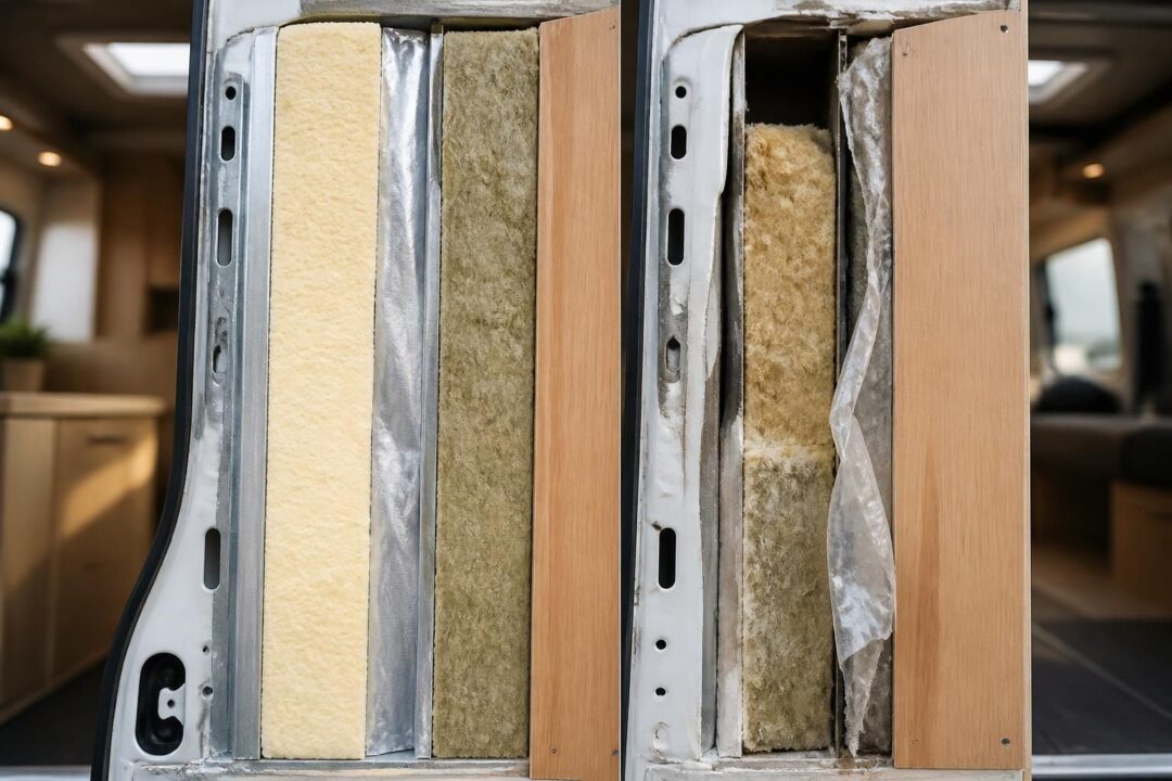 découvrez comment isoler efficacement un van aménagé : choix des matériaux, ordre des couches d'isolation et erreurs à éviter pour un confort optimal en voyage.