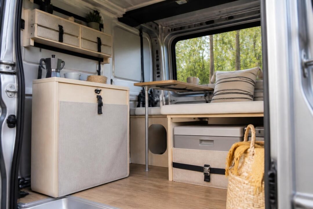 découvrez comment choisir un kit d'aménagement van amovible qui ne perce pas la tôle, pour un véhicule modulable et protégé. guide pratique et conseils d'installation.